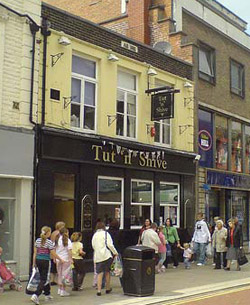 The Tut ‘n’ Shive in Newgate Street where the all-day event will take place. The Tut ‘n’ Shive in Newgate Street where the all-day event will take place.