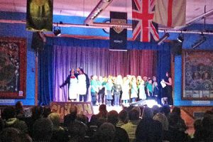 penquins-drop-into-school-stage-opening
