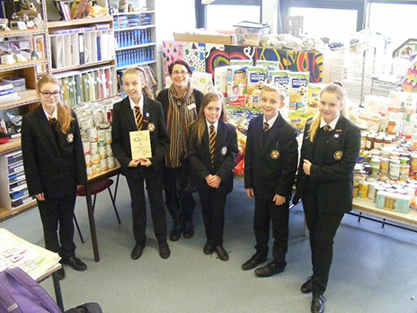Ferryhill Business and Enterprise College students took part in ‘Chores for Charity’ for the second year running and smashed last year’s £1,070 raised.