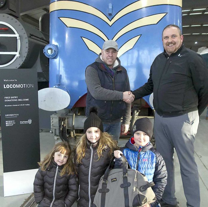 Locomotion welcomes two and a half millionth visitor Locomotion welcomes two and a half millionth visitor