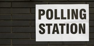 Photo ID required to vote in Spennymoor local election By-elections polling station graphic