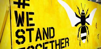 Surviving Manchester: one year on Surviving Manchester: We Stand Together mural
