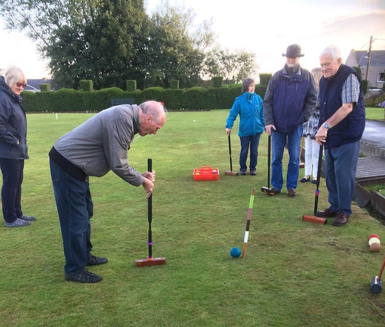 Good start for Croquet Club Good start for Croquet Club