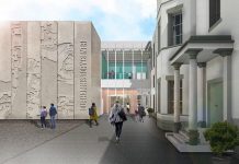 Public asked for views on Durham History Centre An artist’s impression of the entrance to the new centre.