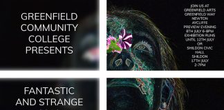 Fantastic & Strange: GCSE Students’ art exhibition The Greenfield Community College GCSE art exhibition is coming to Shildon Civic Hall on Wednesday 17th July.