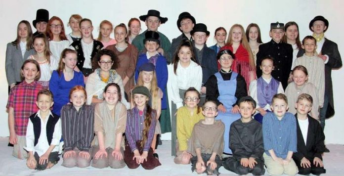 The cast of Oliver are set to take to the stage at Spennymoor Town Hall next week. The cast of Oliver are set to take to the stage at Spennymoor Town Hall next week.