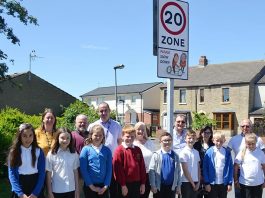 Children worked with illustrator Liz Million to produce the new signs.