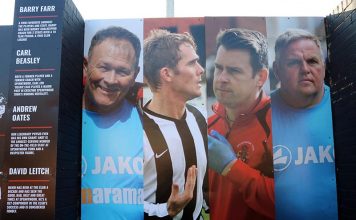 Icons added to Legends Wall Barry Farr, Carl Beasley, Andrew Oates and David Leitch have been added to the Legends Wall at the Brewey Field for their long association with the club.