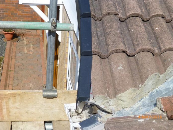 Poor work that led to the prosecution of roofing business. Poor work that led to the prosecution of roofing business.