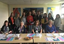 Helen Goodman MP turns ‘Dragon’ for community-focused teens