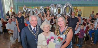 One hundred up for Hilda