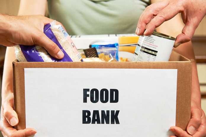 Food bank donation box Food bank donation box