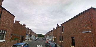 Shildon drugs bust couple in custody Regent Street, Shildon