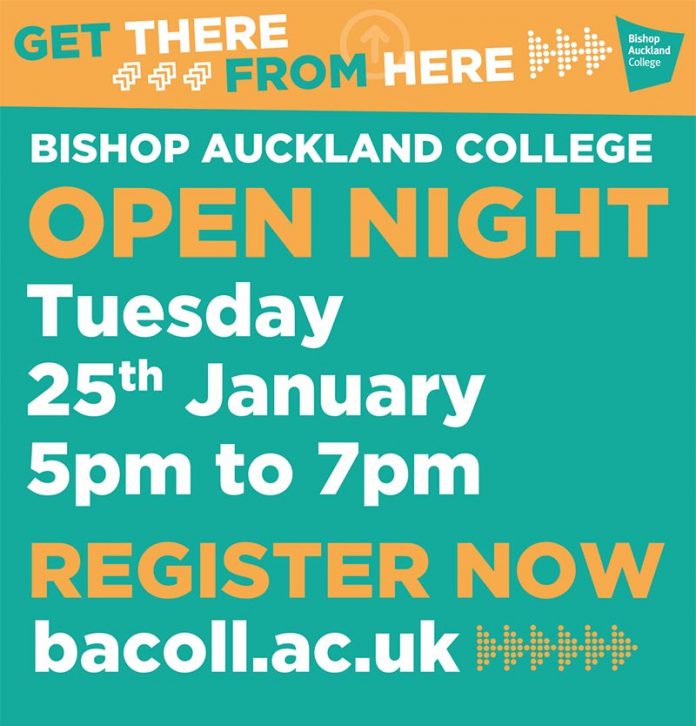 Bishop Auckland College Open Night Bishop Auckland College Open Night