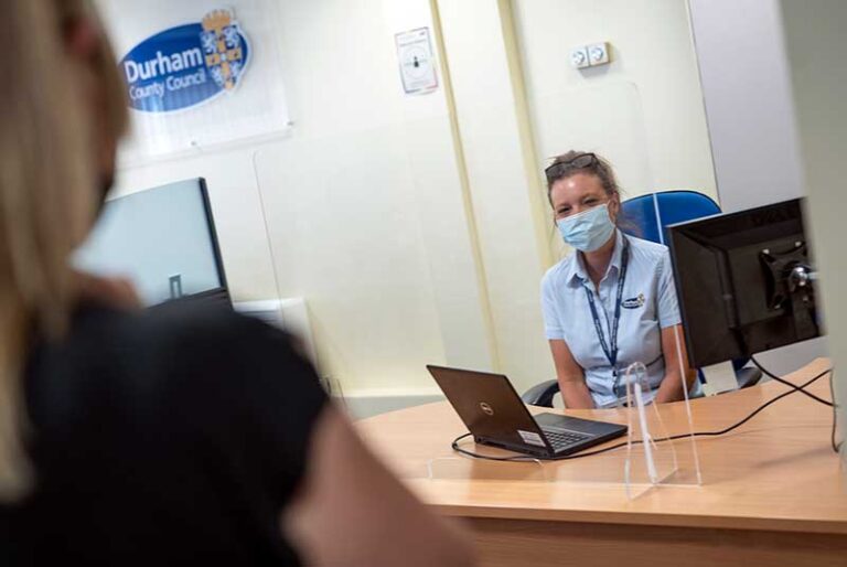 Face-to-face council customer services return Face-to-face council customer services return
