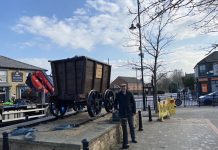 Shildon welcomes restored Chauldron Waggon chaldron-wagon