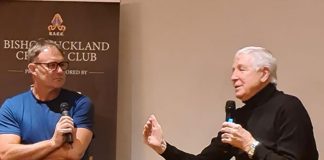 Sunderland’s Jimmy Montgomery speaks in Bishop Auckland jimmy-montgomery