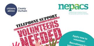 Charities looking for telephone support volunteers