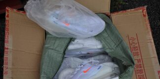 County Durham women prosecuted for handling fake trainers Seized counterfeit goods