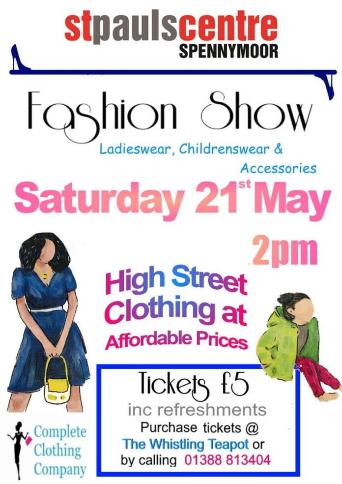 Fashion fundraising show to take place on 21 May