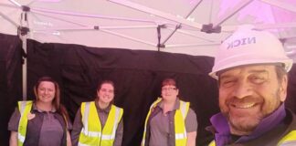 Local workers help community Local Community Champions, Laura, Julie and Ellie got the chance to keep the DIY SOS team fuelled in March.