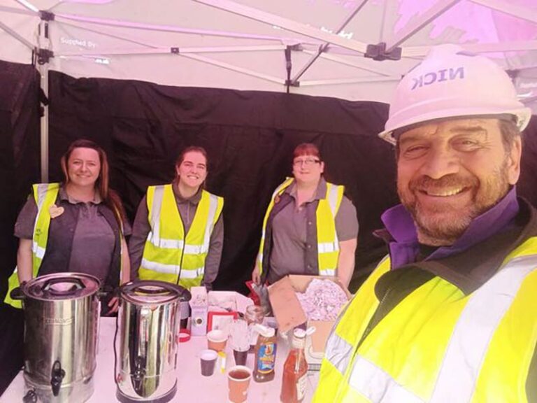 Local workers help community