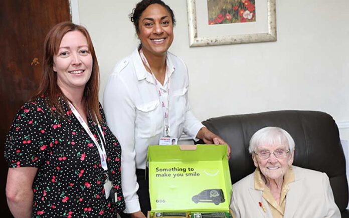 Mary Eales, from Leeholme, celebrated her 100th birthday on 30 May.