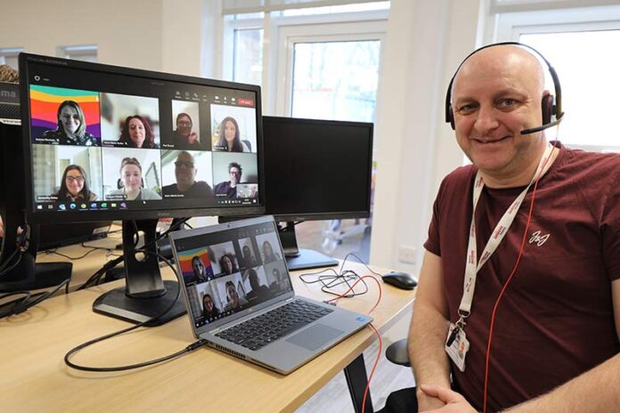 believe-housing : Damian Pearson, Community Investment Performance Team Leader at believe housing, considers funding applications with members of the grants panel