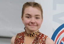 Spectrum Roller Skater selected for GB training day Young skater, Jazzmyn Loring.