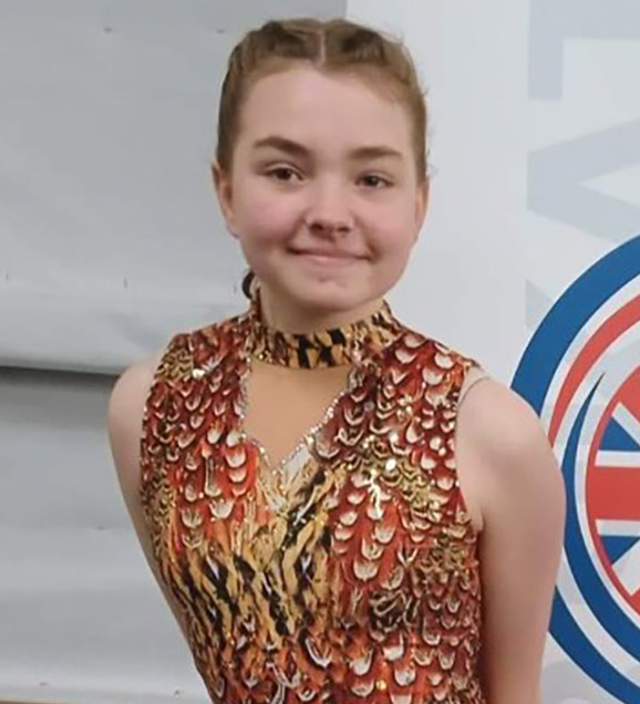 spectrumskate Young skater, Jazzmyn Loring.