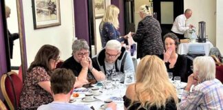 Team Solan support group returns Team Solan’’s first face to face cancer support group since lockdown took place at Spennymoor Town Hall.