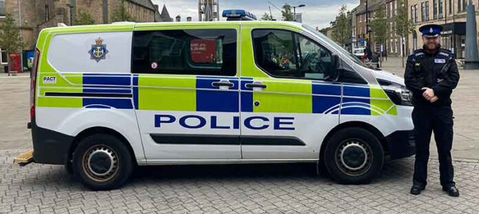 PCSO Chris Tibbott works as part of the Bishop Auckland Neighbourhood Policing Team.