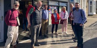 Prayer walk passes through Spennymoor Prayer walk passes through Spennymoor