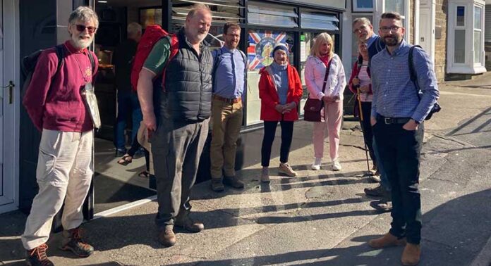 Bishops-prayer-walk-spennymoor Prayer walk passes through Spennymoor