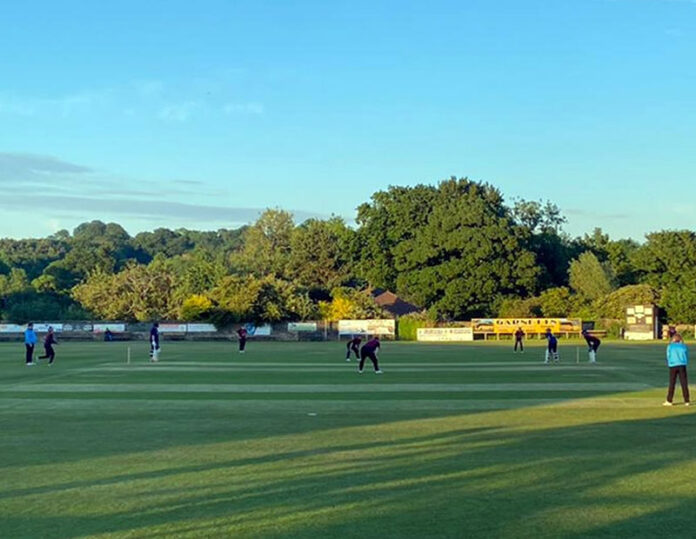 Shildon BR CC take on Bishop CC in the Ken Welsh Cup Shildon BR CC take on Bishop CC in the Ken Welsh Cup