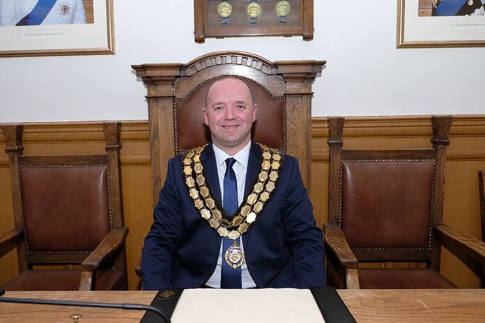spennymoor-mayor New Spennymoor Mayor Cllr Dean Ranyard.