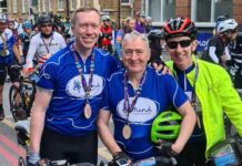 100 mile charity ride sees thousands raised 100 mile bike ride