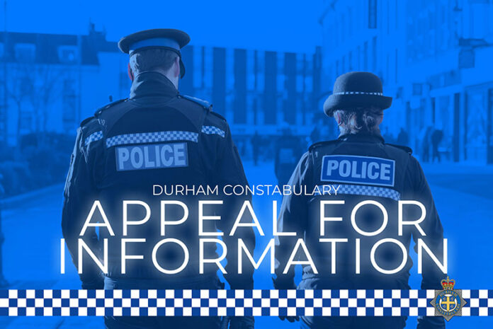 Durham Constabulary Witness Appeal Durham Constabulary Witness Appeal
