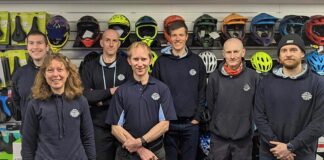 Inspiral Cycles riding high at awards Inspiral Cycles staff