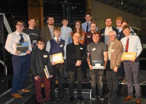 Meet the Winner, Sir Peter Hendy with all the competition winners.