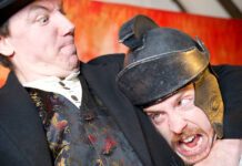Meet Horrible Histories author Actors performing Terry Deary's True Ghost Stories