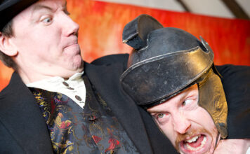 Meet Horrible Histories author Actors performing Terry Deary's True Ghost Stories