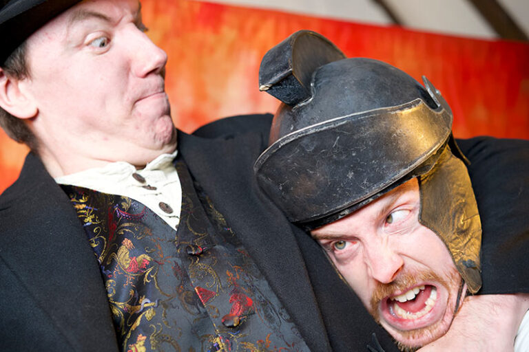 Actors performing Terry Deary's True Ghost Stories