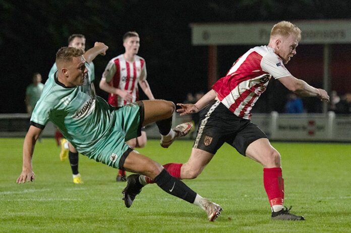 Bishop Auckland score at Guisborough Bishop Auckland score at Guisborough