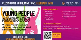 Spennymoor Young People’s Awards Returns