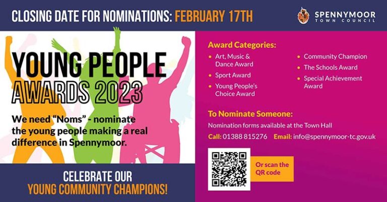 Spennymoor Young People’s Awards Returns Spennymoor Young People’s Awards Returns
