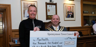 Outgoing mayor donates funds