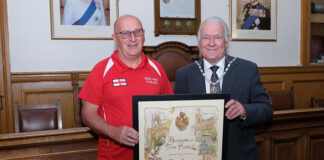 Spennymoor Scrolls for pillars of the community