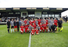 Moors triumph in Super Saturday Moors and Tunbridge Wells prior to the game a decade on from their Vase final battle.