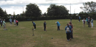 Spennymoor WI try Croquet